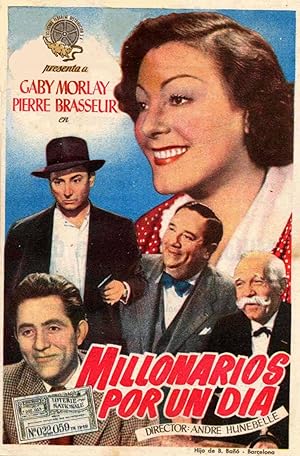 Millionaires for One Day (1952)