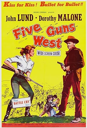 Five Guns West (1955)